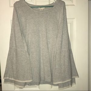 Sweater with Bell Sleeves